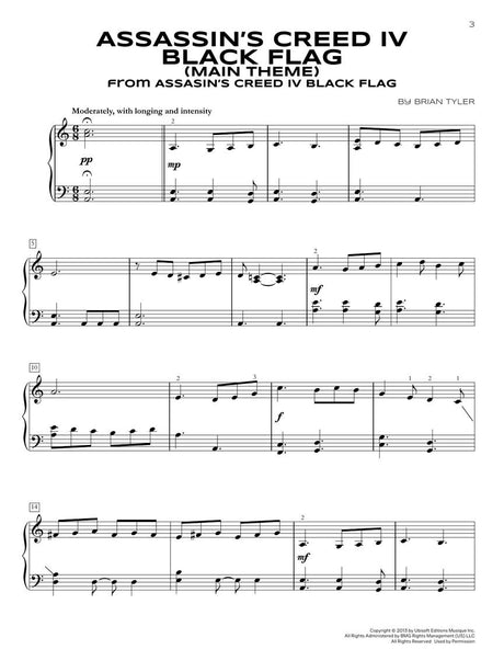 Popular Video Game Themes (arr. for Easy Piano)