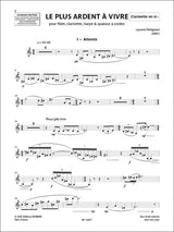 Petitgirard: Le Plus Ardent à Vivre