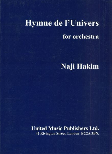 Hakim: Hymne de l'Univers