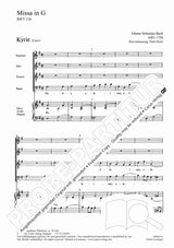 Bach: Mass in G Major, BWV 236