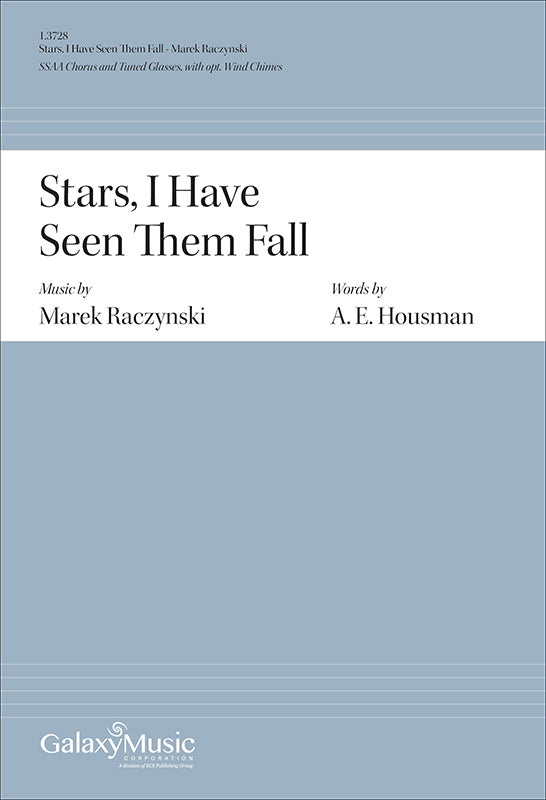 Raczynski: Stars, I Have Seen Them Fall