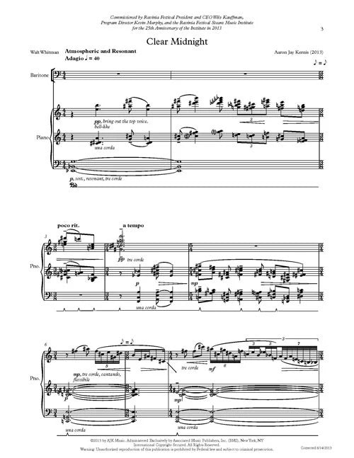 Kernis: Clear Midnight
