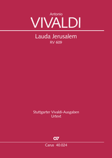 Vivaldi: Lauda Jerusalem, RV 609