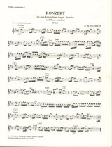 Telemann: Concerto for 2 Violins, Bassoon and String Orchestra, TWV 53:D4