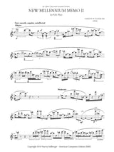 Sollberger: New Millennium Memo II