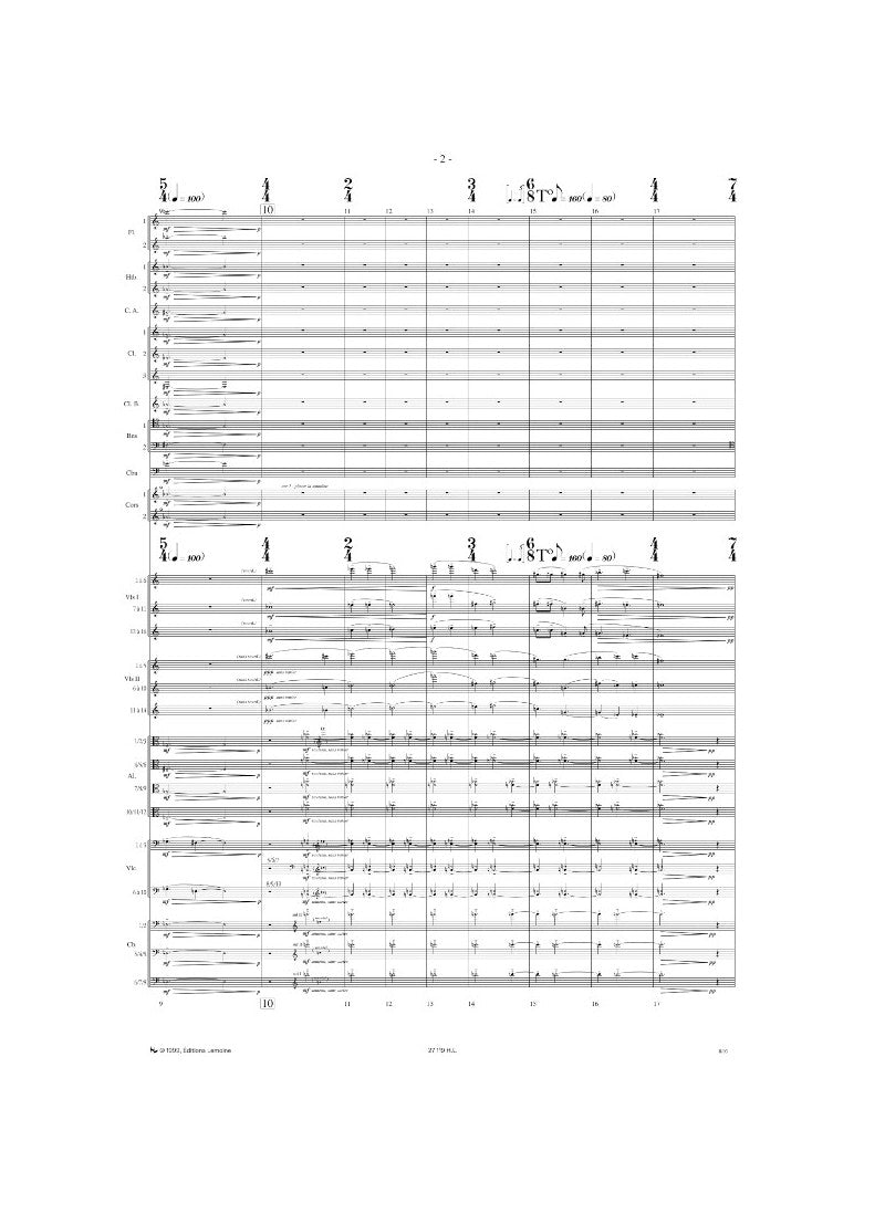 Dufourt: Lucifer d'après Pollock