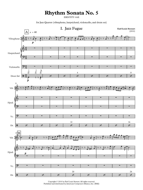 Stewart: Rhythm Sonata No. 5
