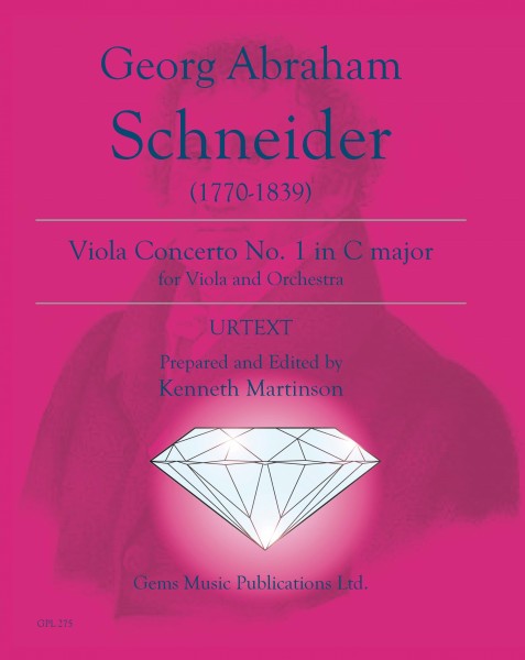 Schneider: Viola Concerto No. 1 in C Major