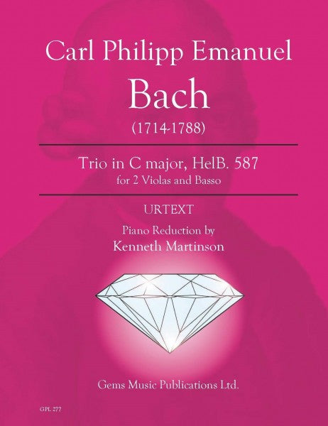 C.P.E Bach: Trio in C Major, H 587, Wq. 59
