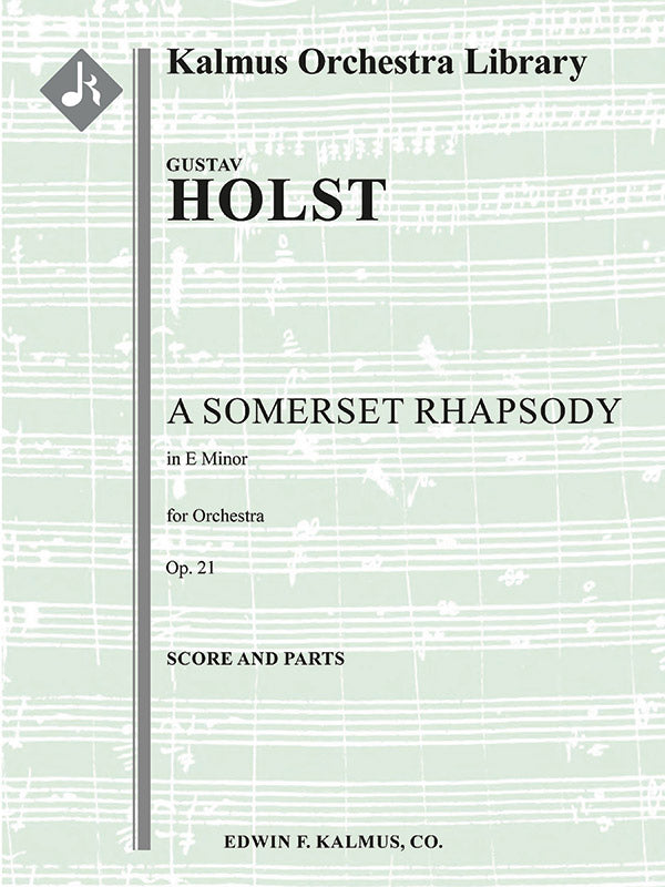 Holst: A Somerset Rhapsody, H. 87