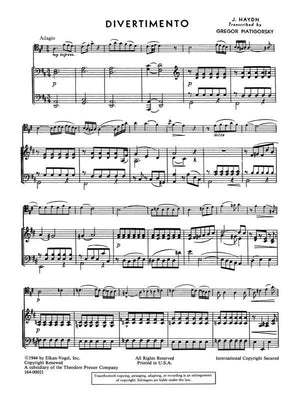 Haydn-Piatigorsky: Divertimento in D Major