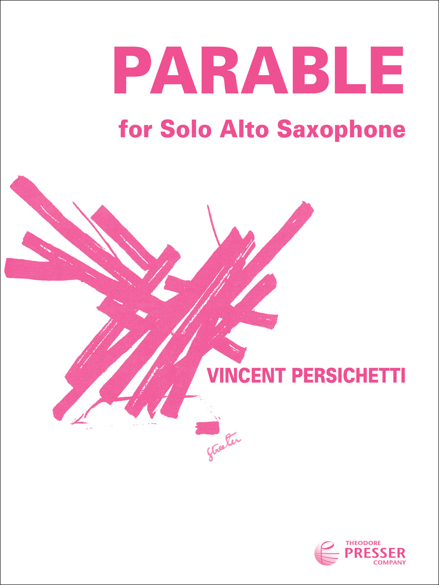 Persichetti: Parable XI for Solo Alto Saxophone, Op. 123