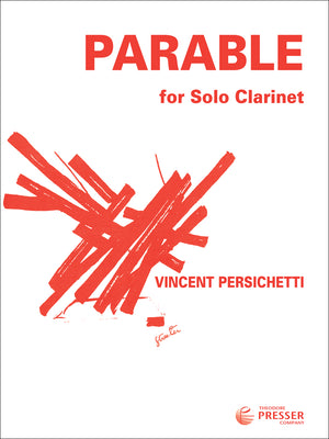 Persichetti: Parable XIII for Solo Clarinet, Op. 126