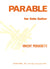 Persichetti: Parable XXI for Solo Guitar, Op. 140