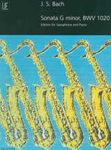 Bach: Sonata in G Minor, BWV 1020 (arr. for sax & piano)
