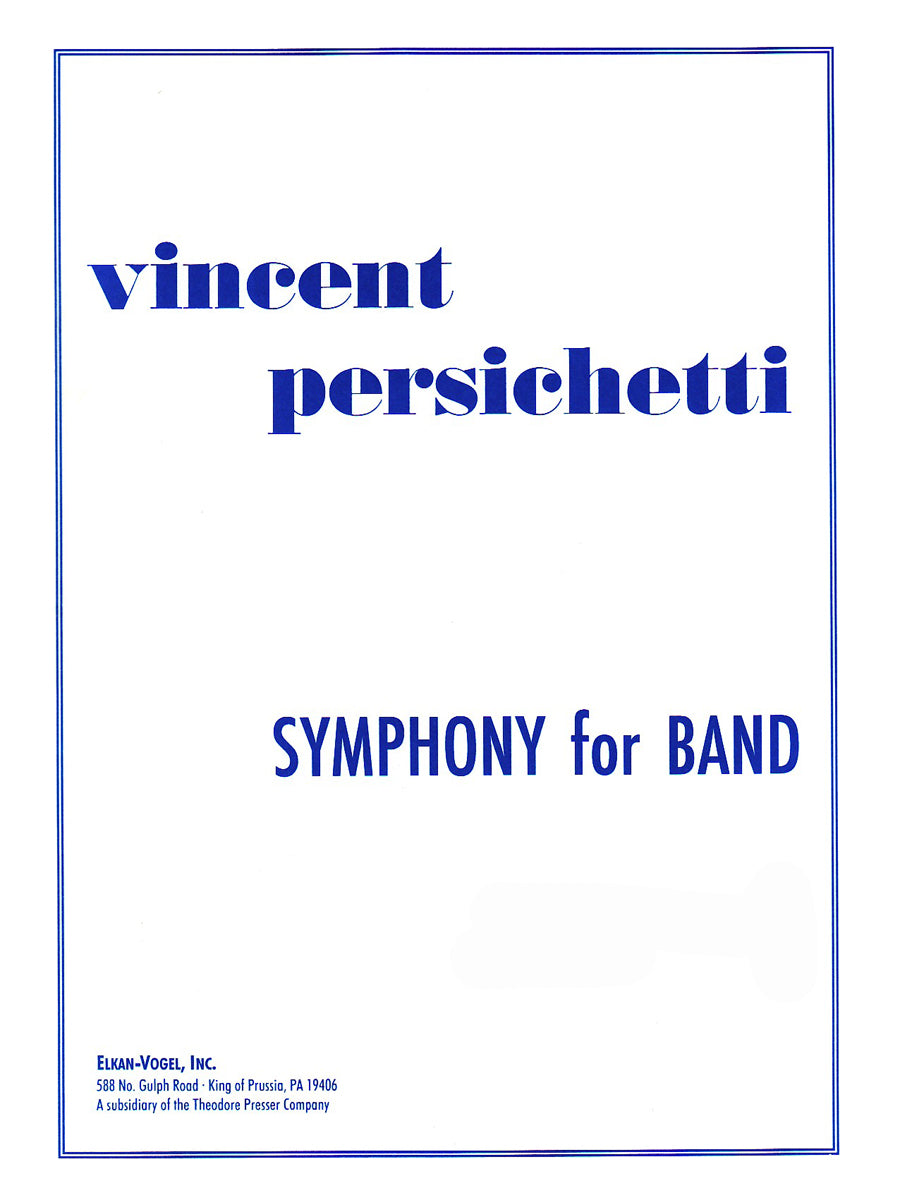 Persichetti: Symphony No. 6 for Band, Op. 69