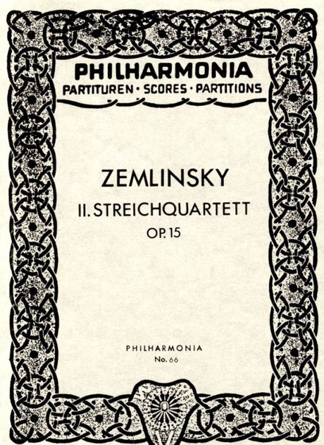 Zemlinsky: String Quartet No. 2, Op. 15