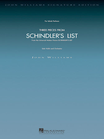 Williams: Three Pieces from Schindler's List