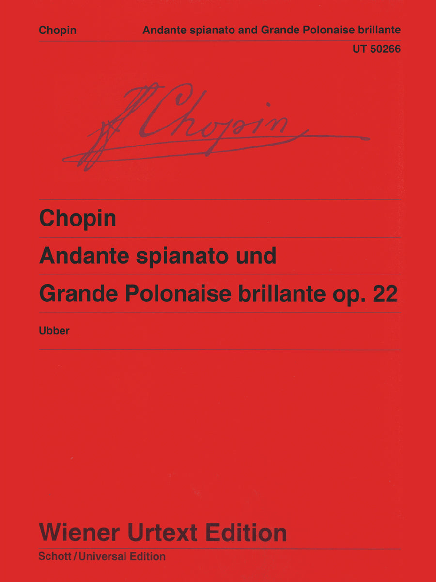(未使用･未開封品)　Andante spianato und Grande Polonaise brillante Es-dur op. 22 gsx453j Andante spianato und Grande Polonaise brillante Es-dur op. 22