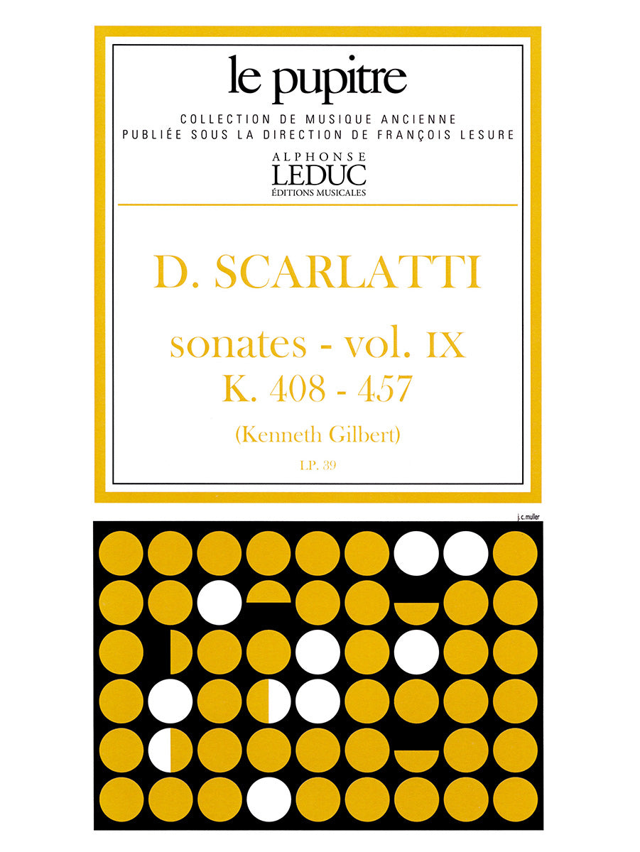 クラシック SCARLATTI THE KEYBOARD SONATAS Scarlatti: Keyboard Sonatas - Volume 9 (K. 408-457) – Ficks Music