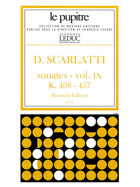 Scarlatti: Keyboard Sonatas - Volume 9 (K. 408-457) – Ficks Music