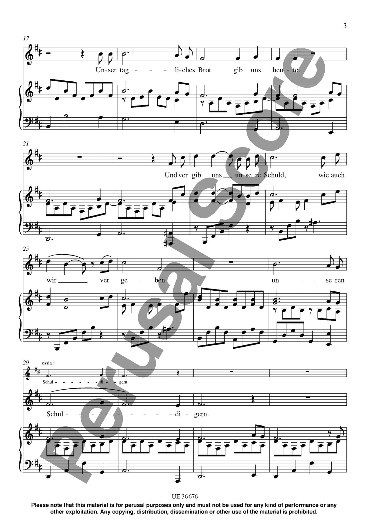 Pärt: Vater unser (arr. for children's choir & piano)
