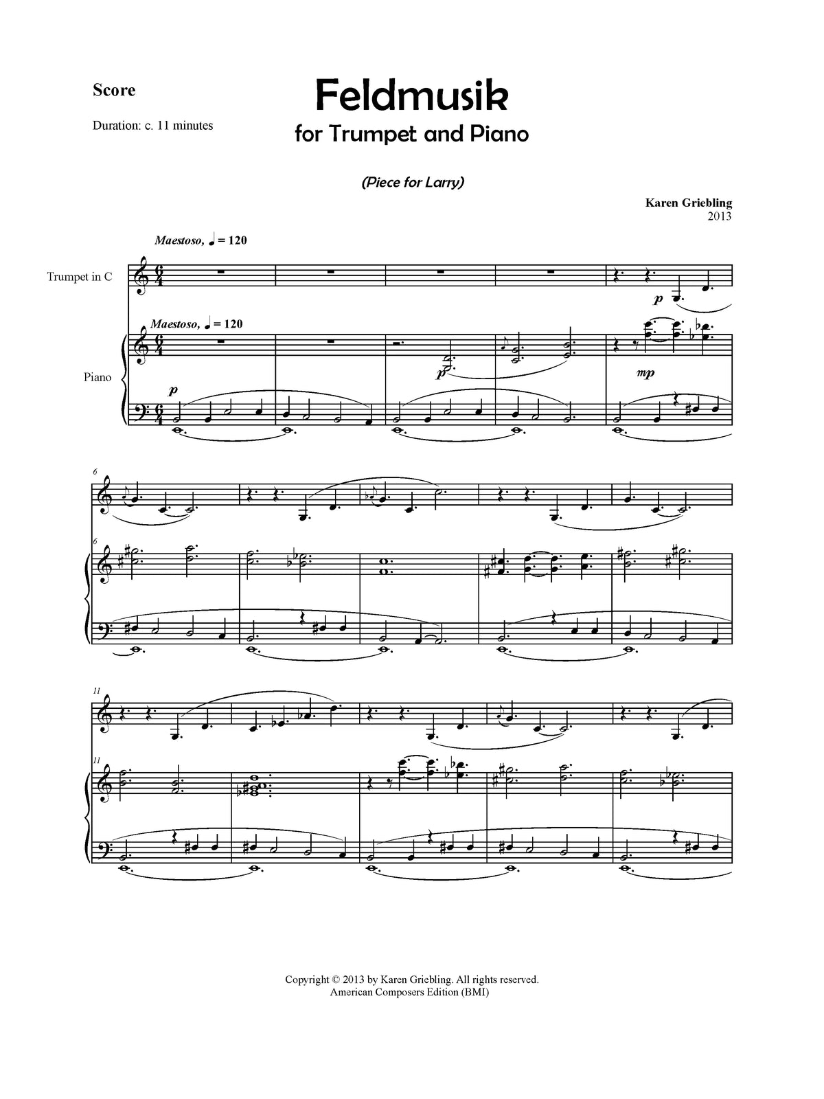 Griebling: Feldmusik