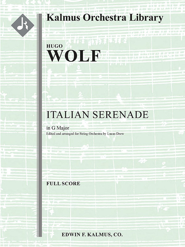 Wolf: Italian Serenade in G Major (arr. for string orchestra)