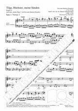 Pergolesi-Bach: Tilge, Höchster, meine Sünden, BWV 1083
