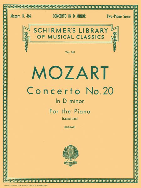 Mozart: Piano Concerto No. 20 in D Minor, K. 466 – Ficks Music
