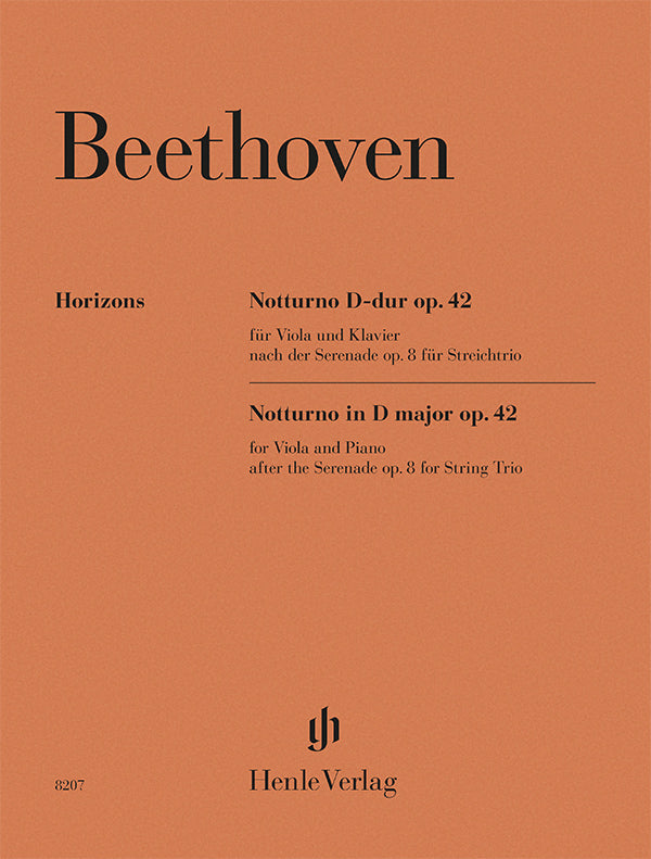 Beethoven: Notturno in D Major, Op. 42