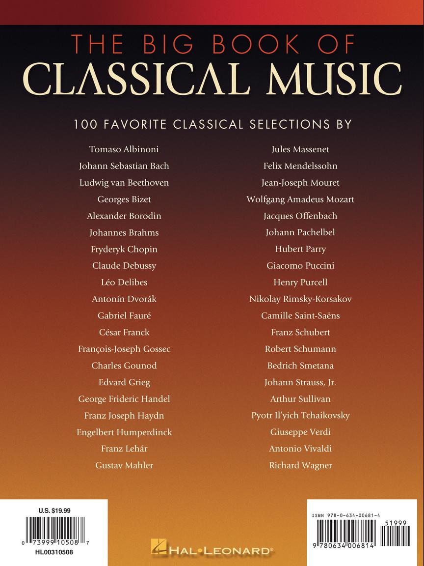 The Big Book of Classical Music