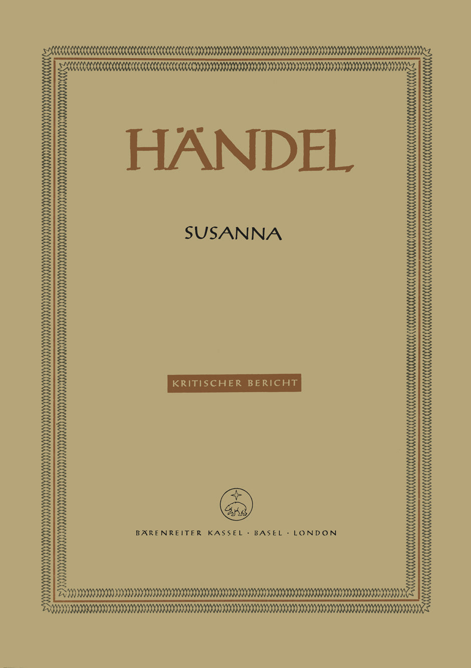 Handel: Susanna, HWV 66