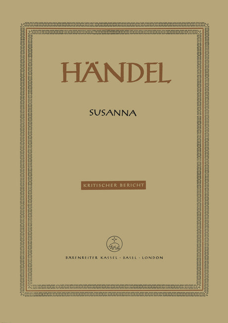 Handel: Susanna, HWV 66