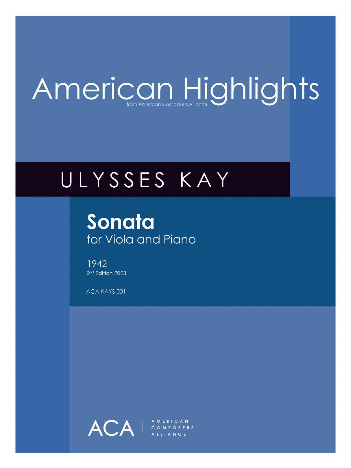 Kay: Viola Sonata