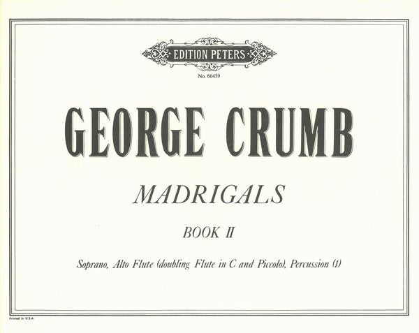 Crumb: Madrigals Book II