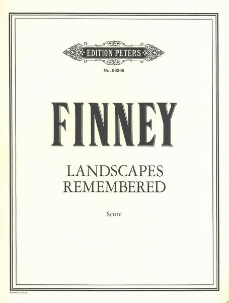 Finney: Landscapes Remembered