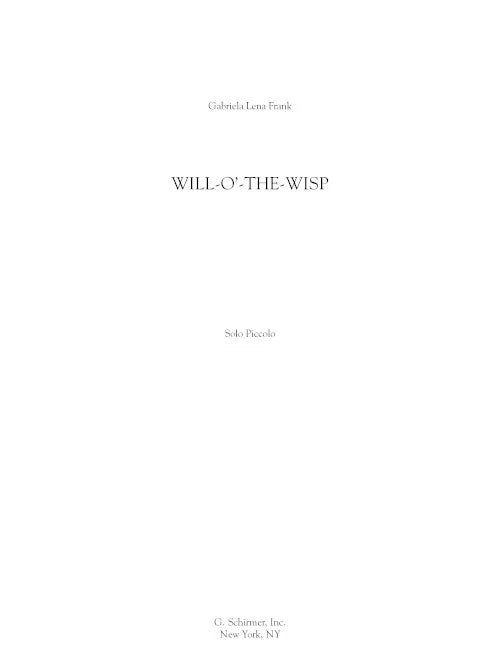 Frank: Will-o'-the-Wisp