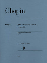 Chopin: Piano Sonata No. 3 in B Minor, Op. 58