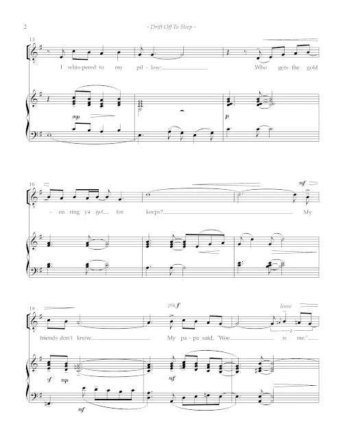 Tilson Thomas: Drift Off to Sleep