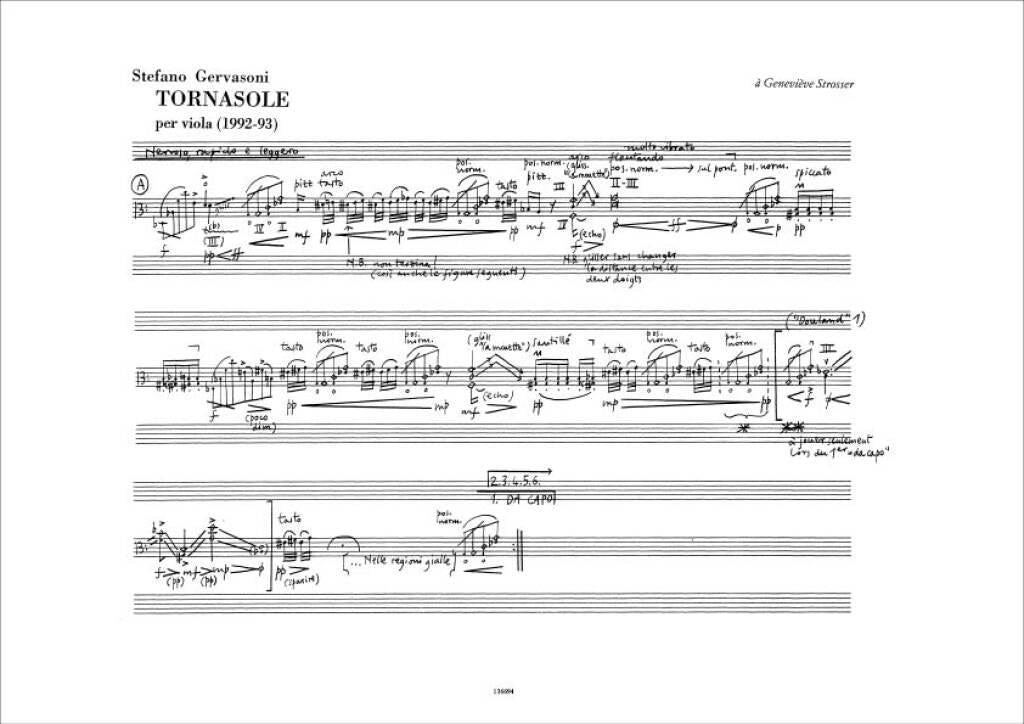 Gervasoni: Tornasole