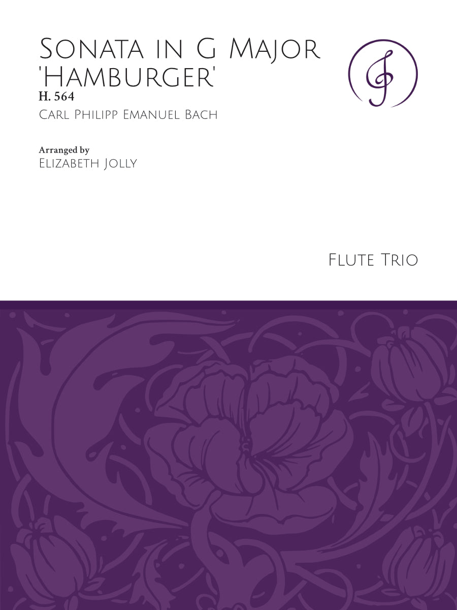 C.P.E. Bach: Sonata in G Major ('Hamburger'), H. 564 (arr. for flute trio)