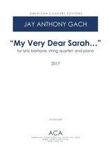 Gach: "My Very Dear Sarah..."