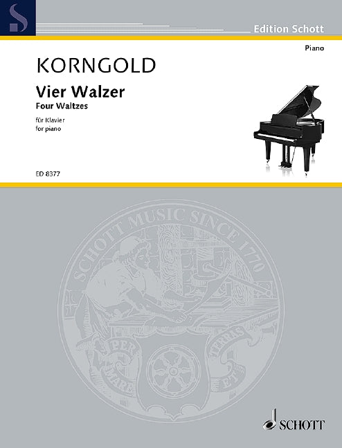 Korngold: 4 Waltzes (Vier Kleine Fröhliche Walzer)
