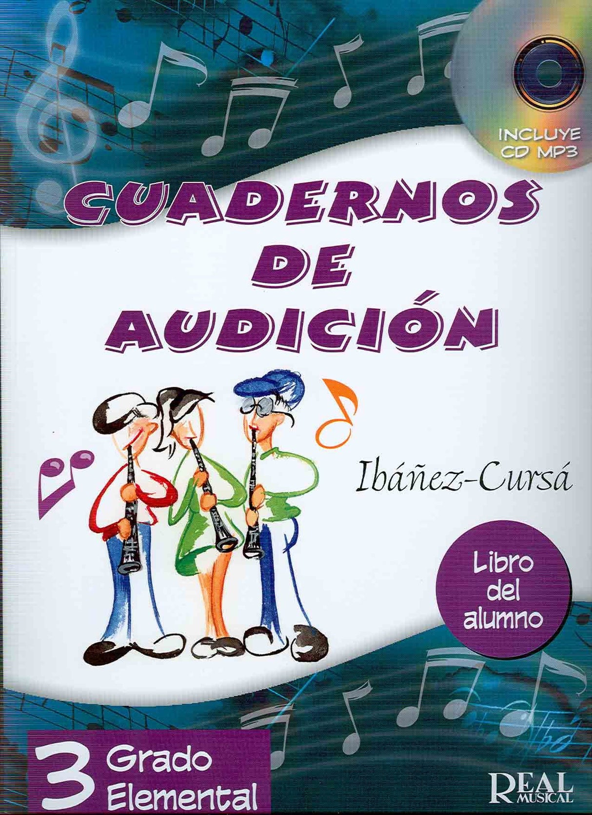 Cuadernos de Audición - 3 Grado Elemental