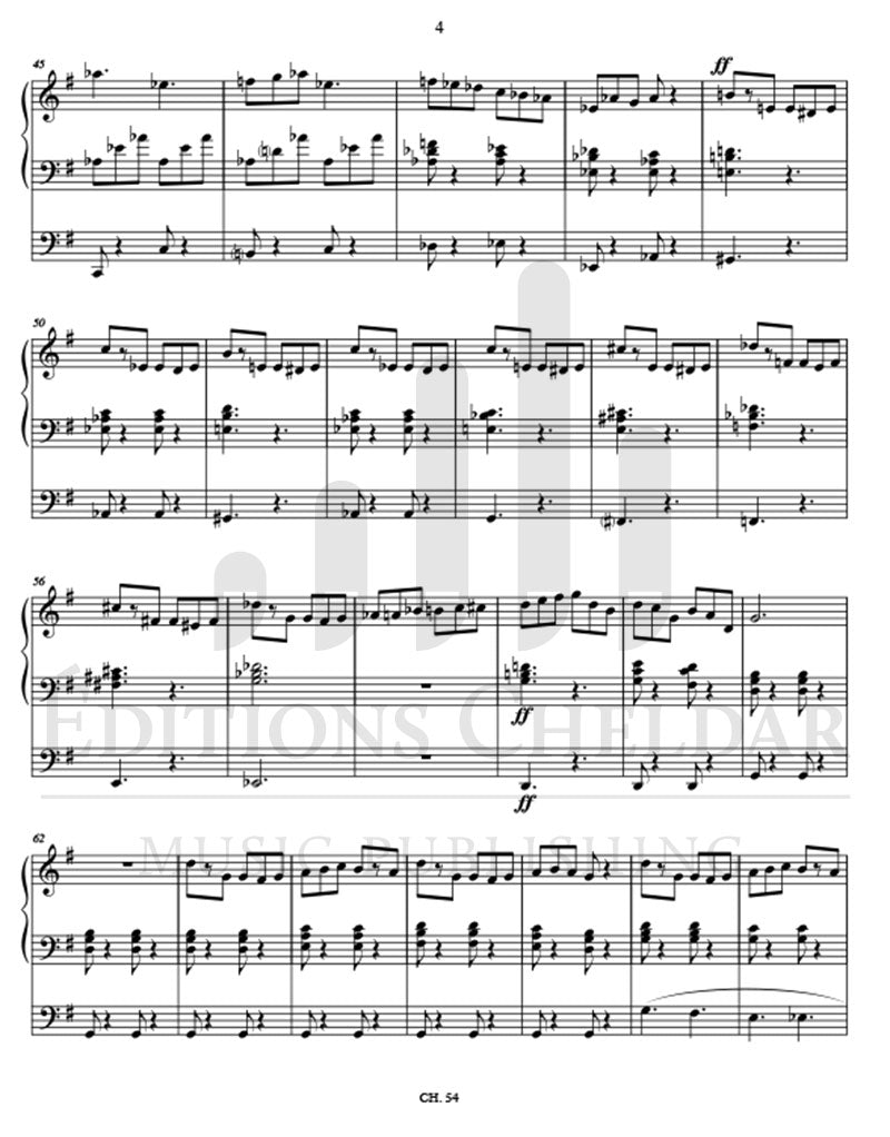 Bédard: Postlude sur un Noël