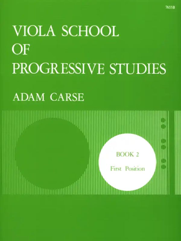 Carse: Viola School of Progressive Studies - Book 2