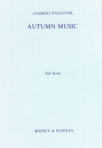 Panufnik: Autumn Music