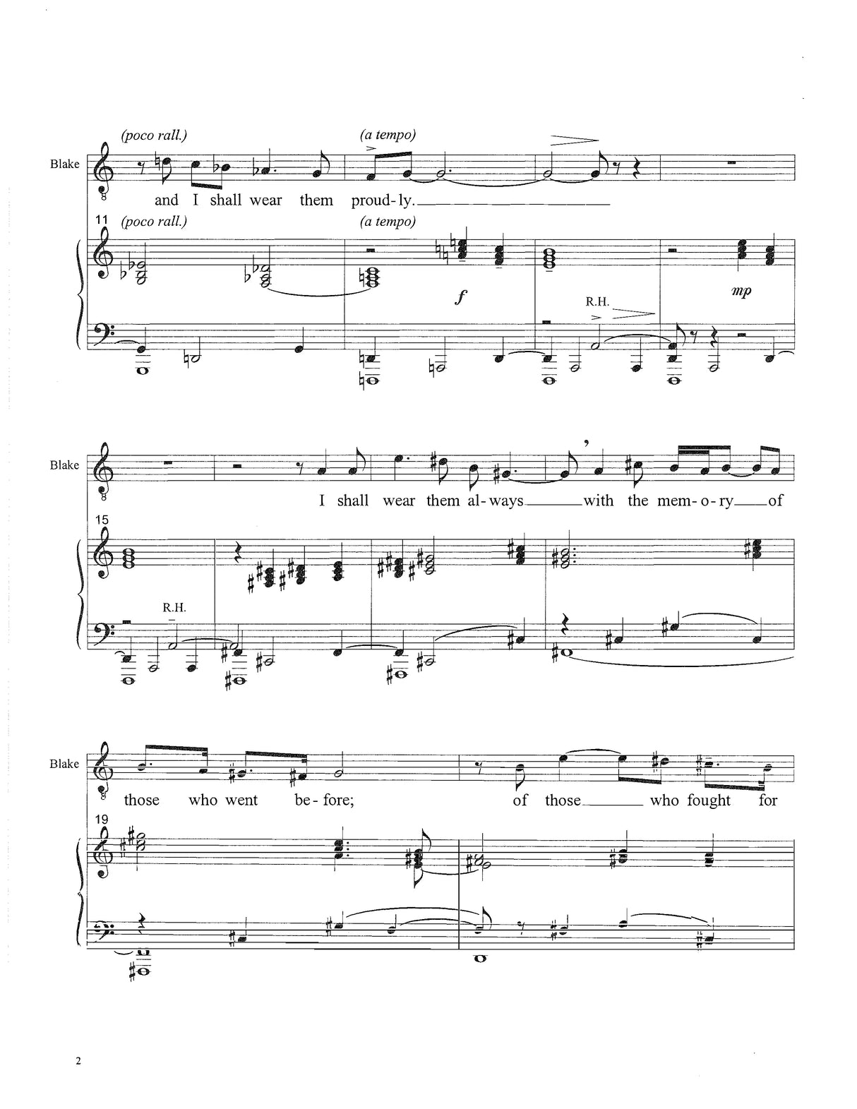 H.L. Adams: My New-Found Friends (Blake's Aria)