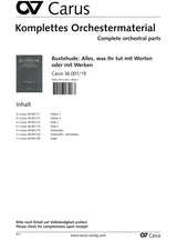 Buxtehude: Alles, was ihr tut, mit Worten or mit Werken, BuxWV 4